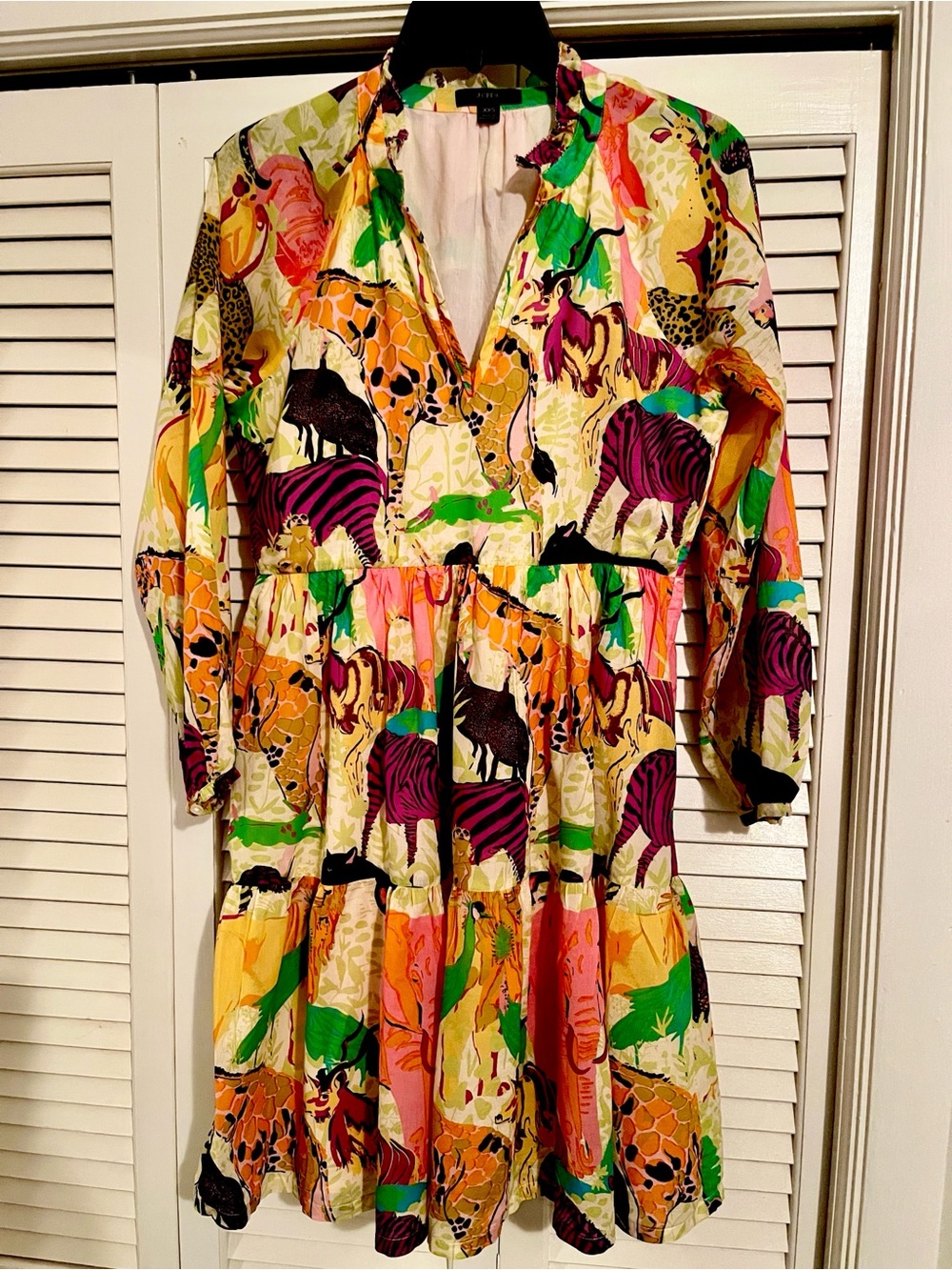 J Crew Animal Dress